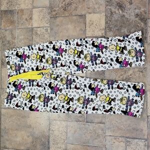 Peanuts Charlie Brown Plush Sleep Pants Size Large